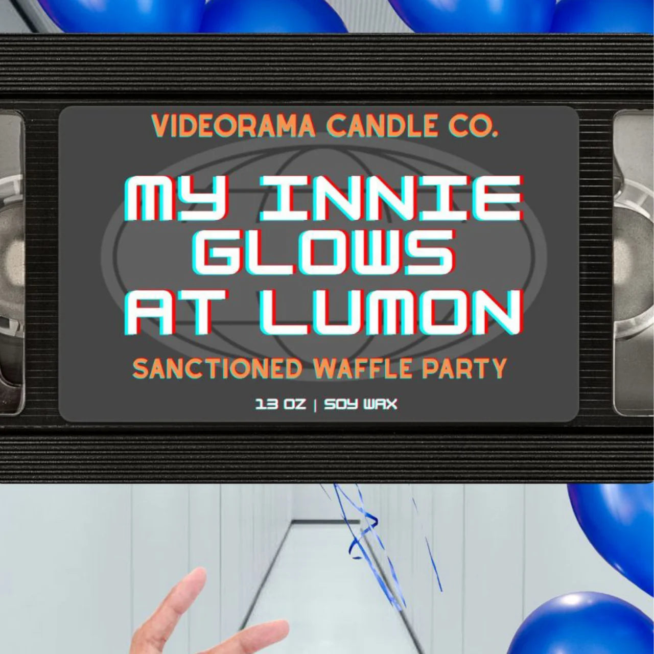 My Innie Glows at Lumon Severance candle gift — Apple TV show candle