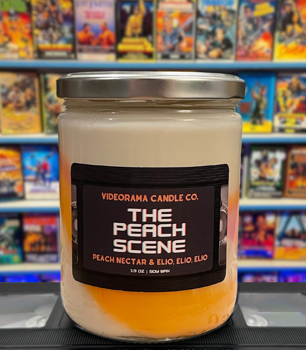 Elio Elio Elio Call Me By Your Name candle label — Videorama Candle Co.